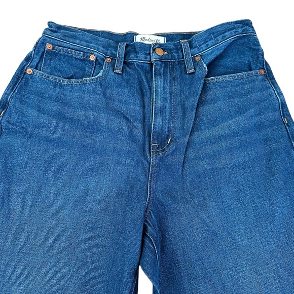 Madewell Baggy Straight Leg Women's Jeans Blue Size 29 NWT - Picture 2 of 13